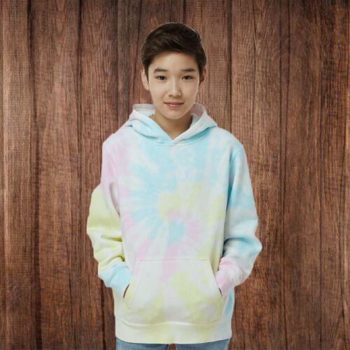 PRM1500TD Youth Tie-Dye Hooded Sweatshirt Thumbnail